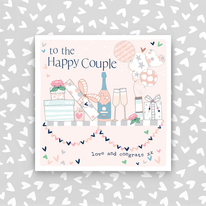 To the Happy Couple Wedding Greeting Card (CB219)