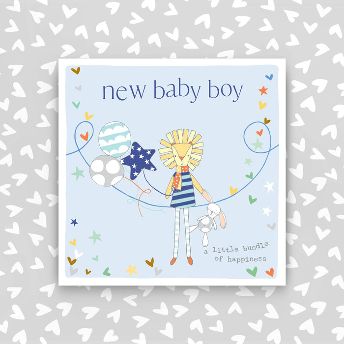 New Baby Boy Greeting Card (CB230)