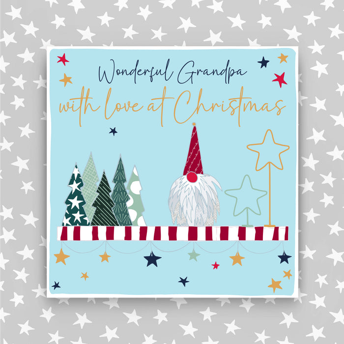 Grandpa - With a love at Christmas greeting card (CC14)