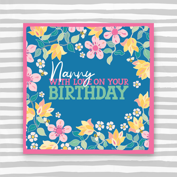 Nanny with love on your Birthday Card (CK50)