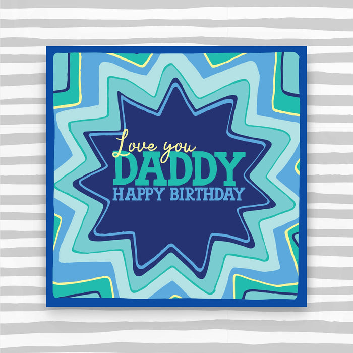 Love you Daddy Happy Birthday Card (CK59)