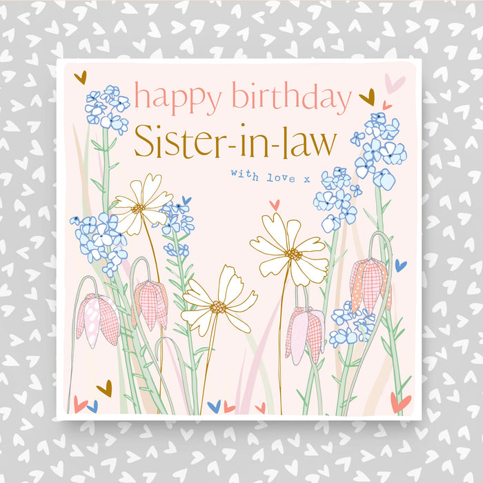 Happy Birthday Sister-in-law Birthday Card (FB226)