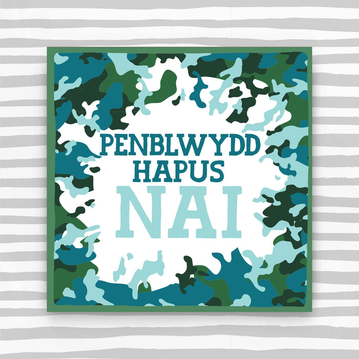 Welsh - Penblwydd Hapus Nai (Nephew) (WCK28)